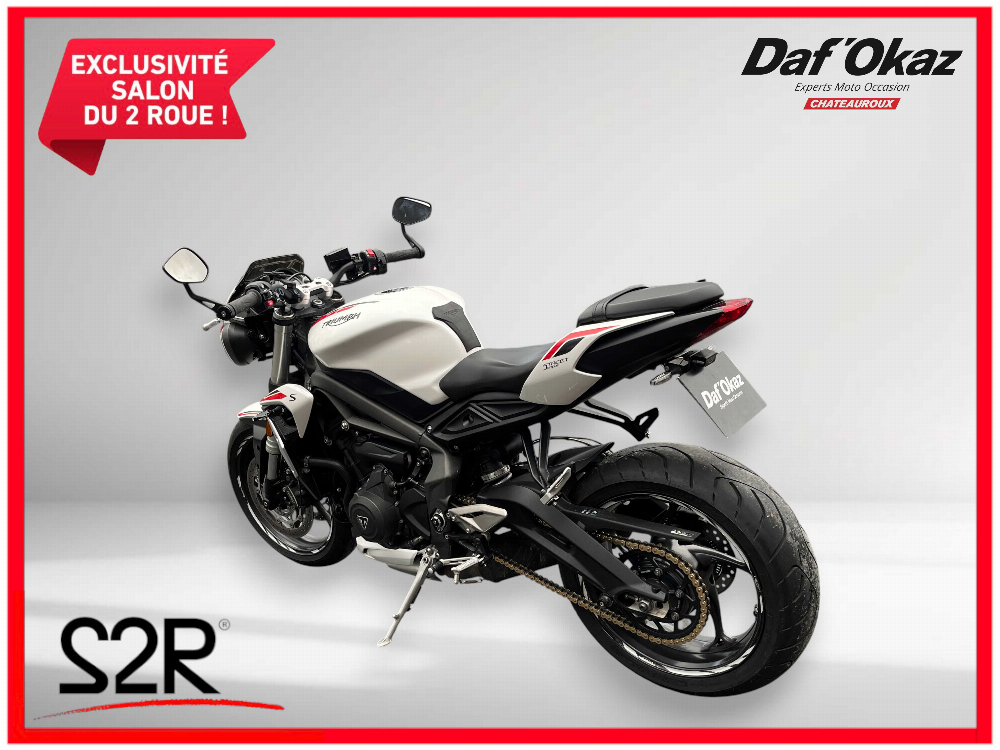 Triumph 660 Street Triple S (A2) 2020 vue gauche