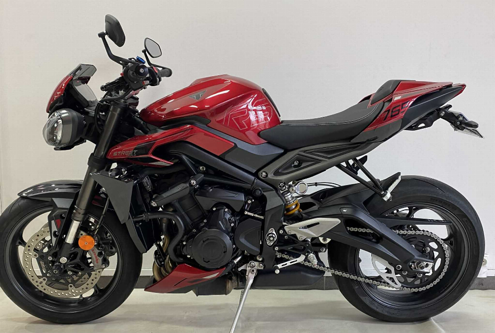 Triumph STREET TRIPLE RS 2025 vue gauche