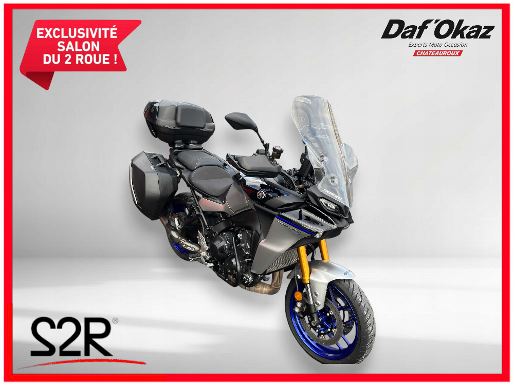 Yamaha TRACER 9 GT + 2024 vue 3/4 droite