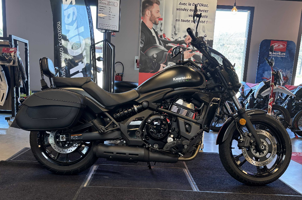 Kawasaki EN 650 Vulcan S ABS 2017 vue gauche