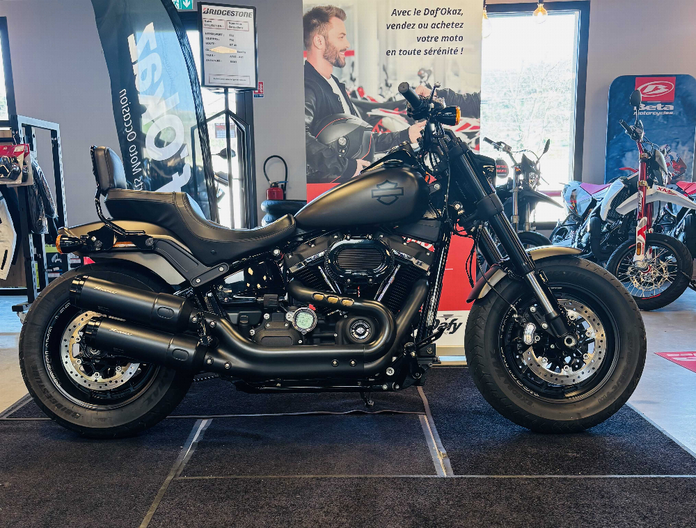 Harley-Davidson FXBBS 1868 ABS FXBBS Softail Street Bob 114 A 2021 vue gauche