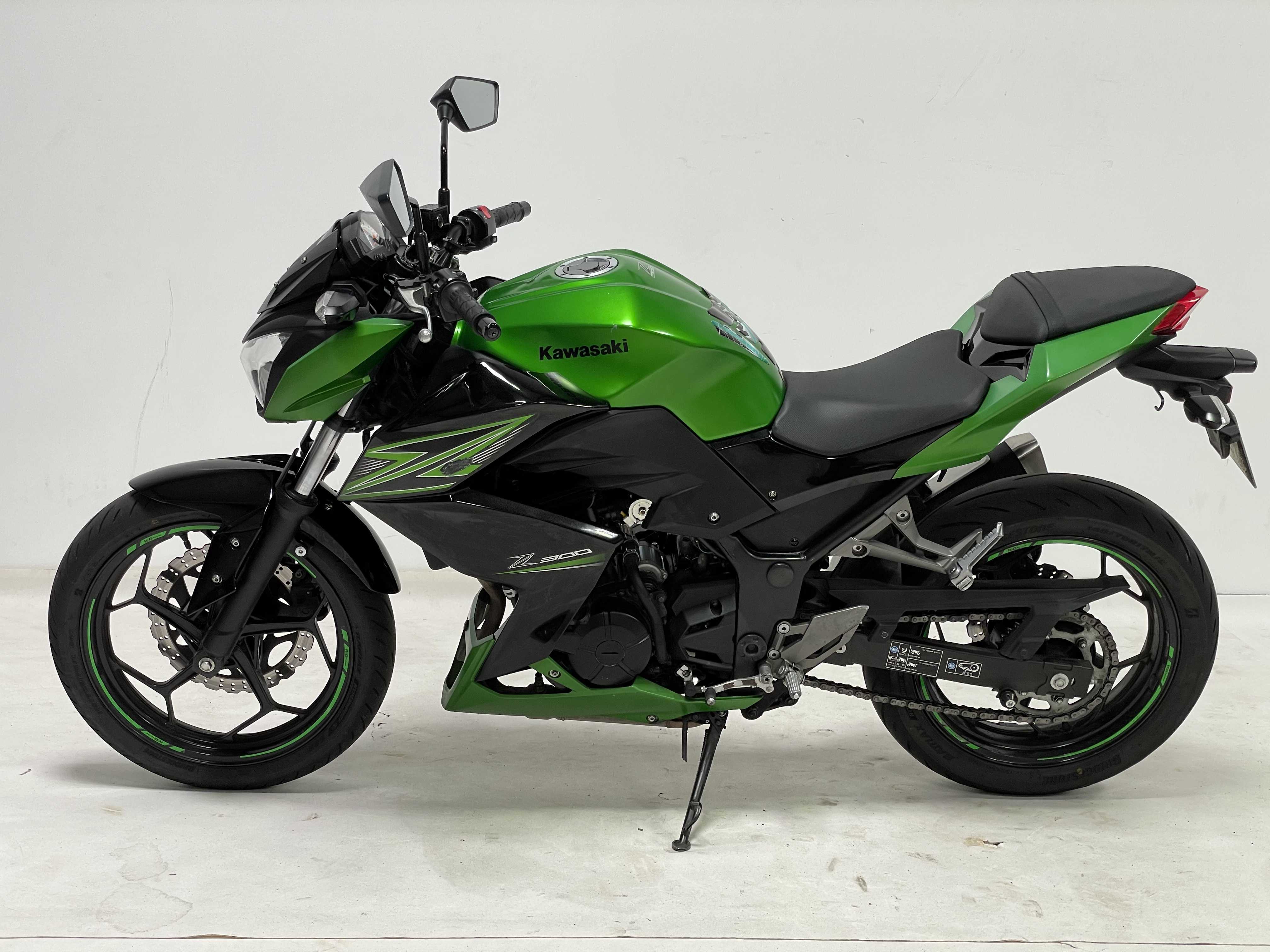 Kawasaki Z 300 2015 HD vue gauche