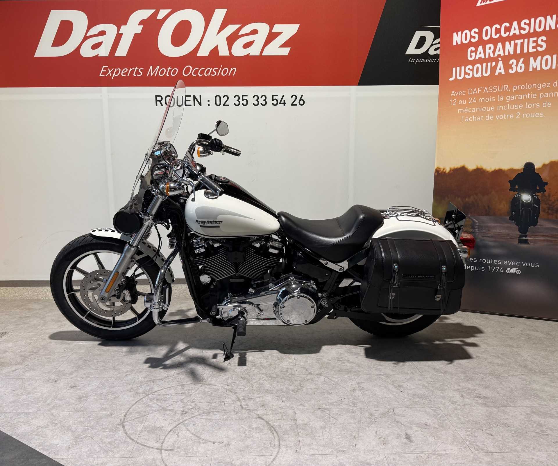 Harley-Davidson FXLR 1750 ABS FXLR Softail Low Rider 107 A 2018 HD vue gauche