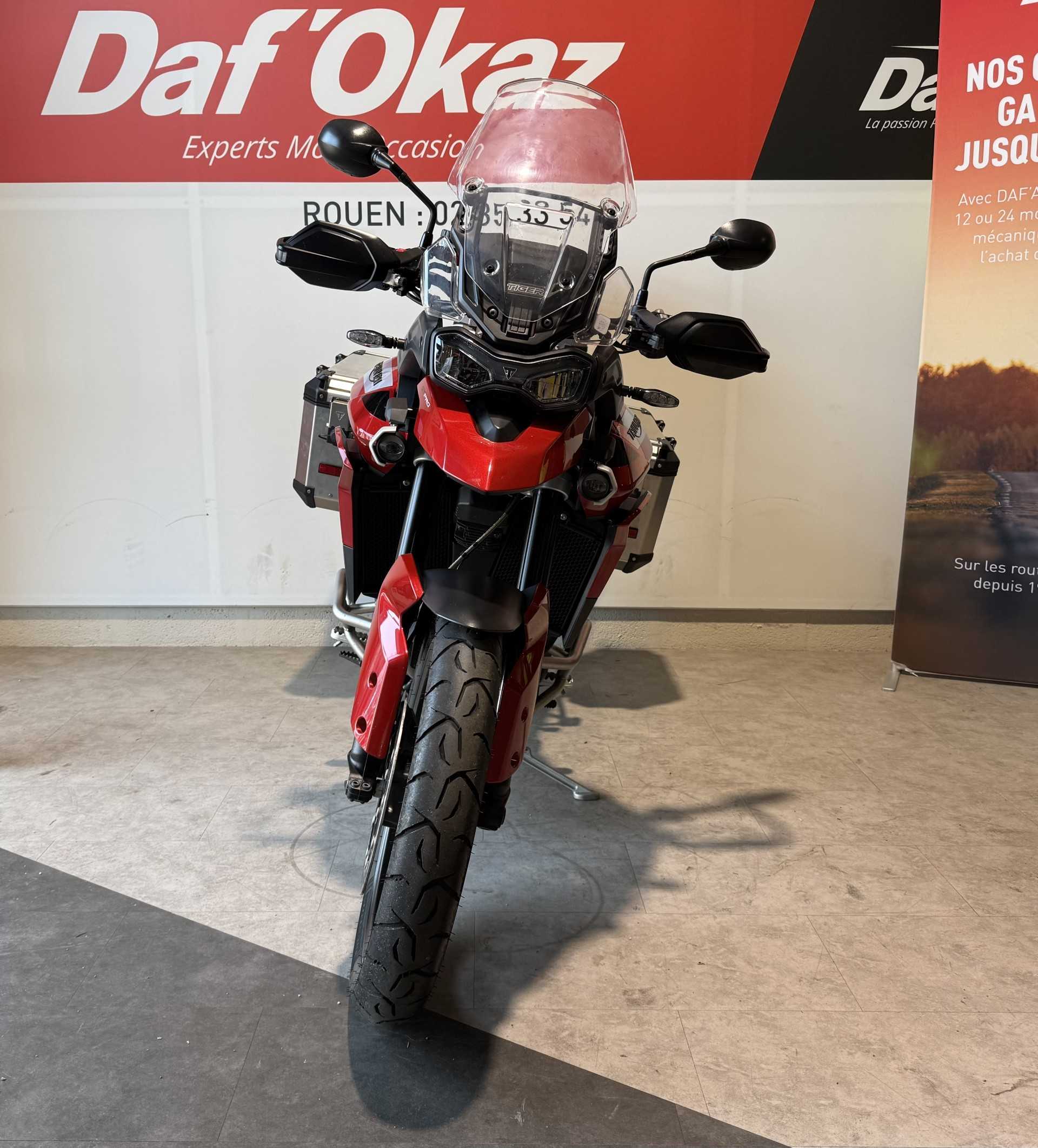 Triumph TIGER 900 GT PTO GT PRO 2021 HD vue avant