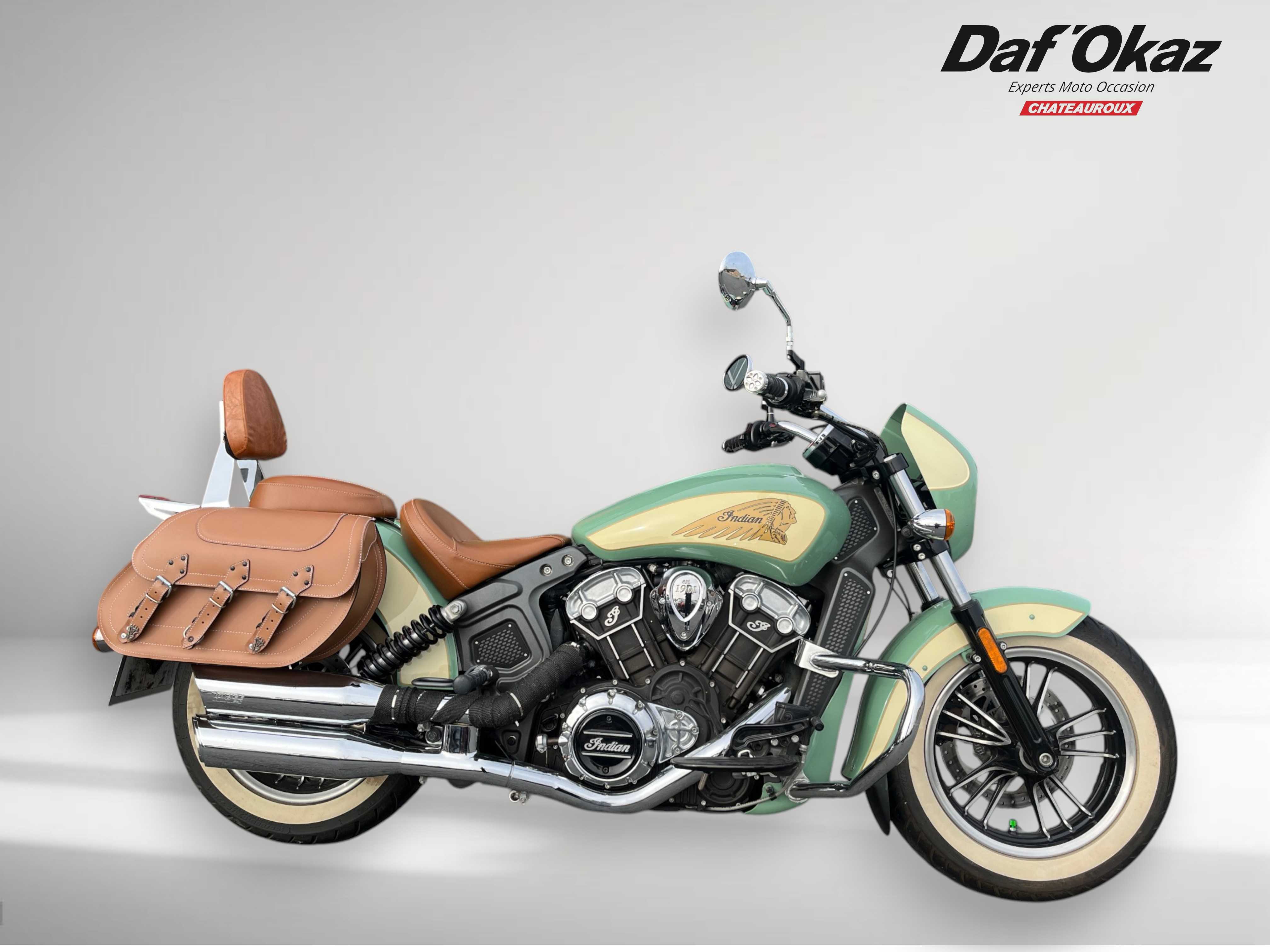 Indian SCOOT 1133 CLASSIC 2018 HD vue avant