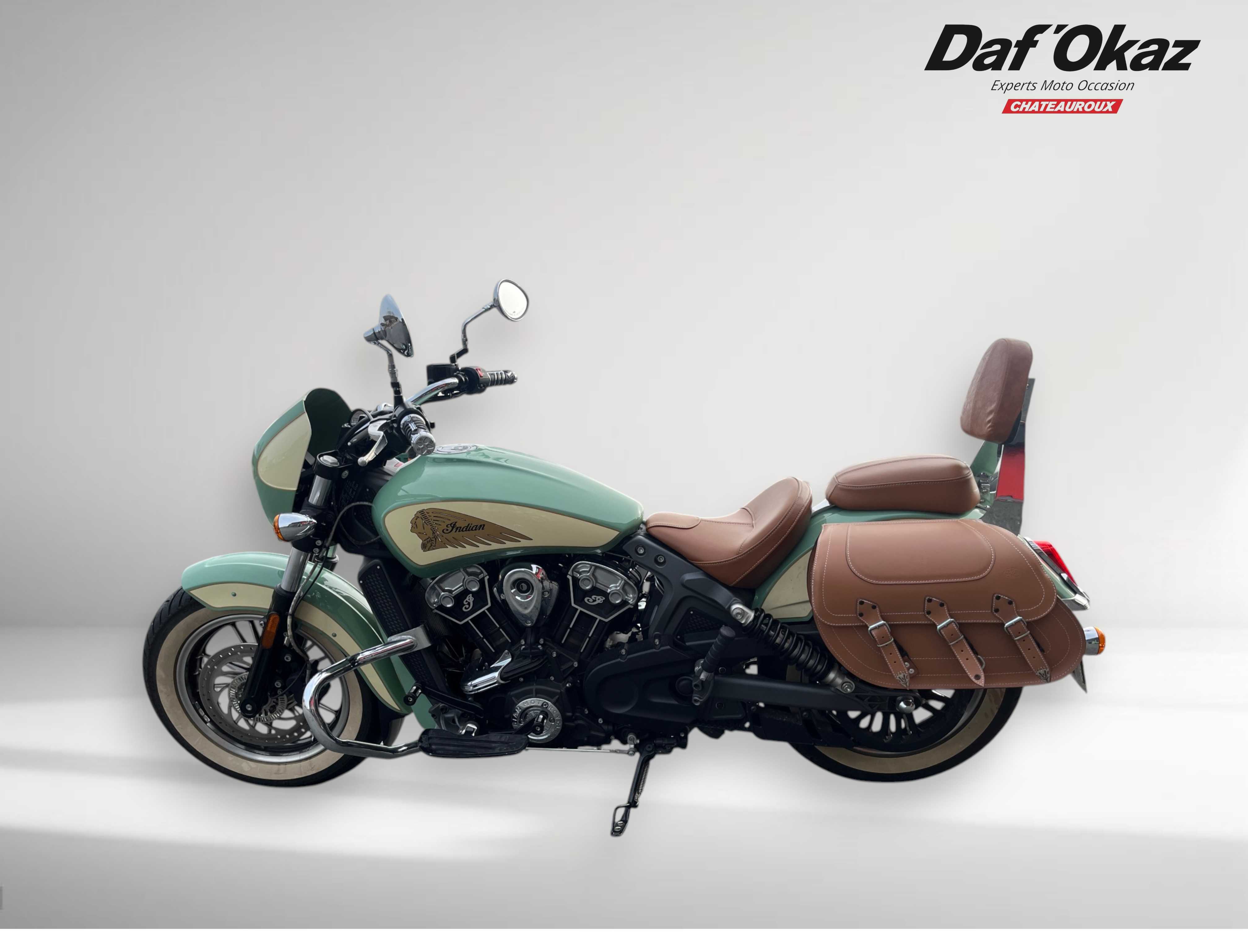 Indian SCOOT 1133 CLASSIC 2018 HD vue arrière