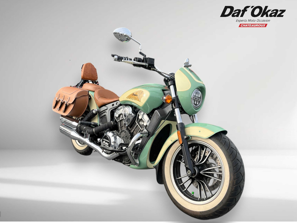 Indian SCOOT 1133 CLASSIC 2018 vue 3/4 droite