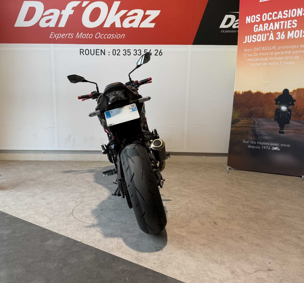Kawasaki Z 900 2022 vue arrière