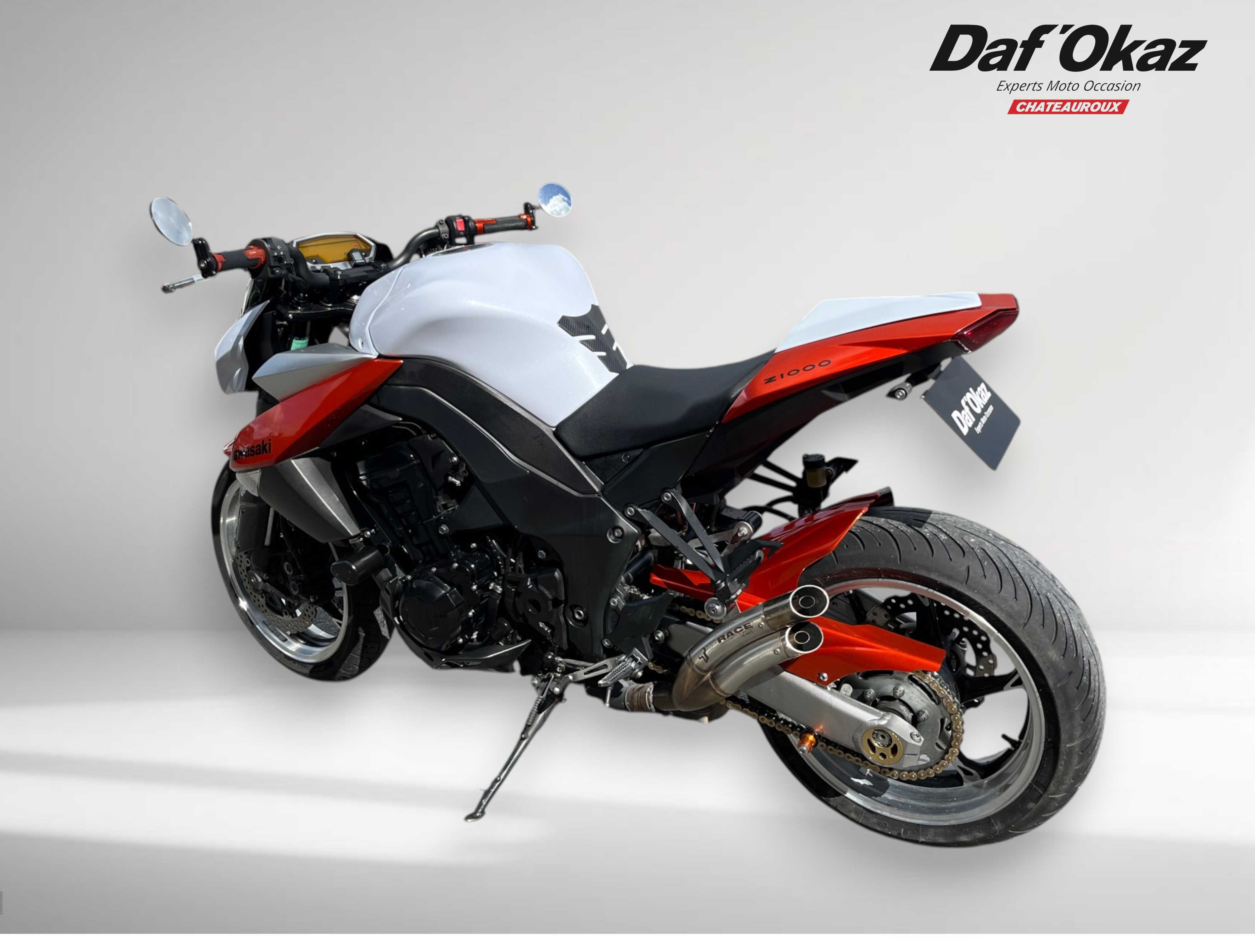 Kawasaki Z 1000 2010 HD vue arrière