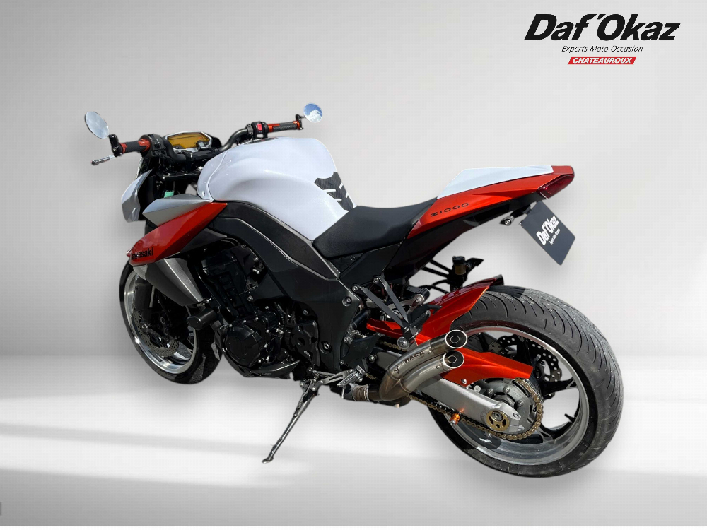 Kawasaki Z 1000 2010 vue arrière