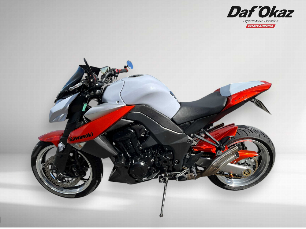 Kawasaki Z 1000 2010 vue gauche