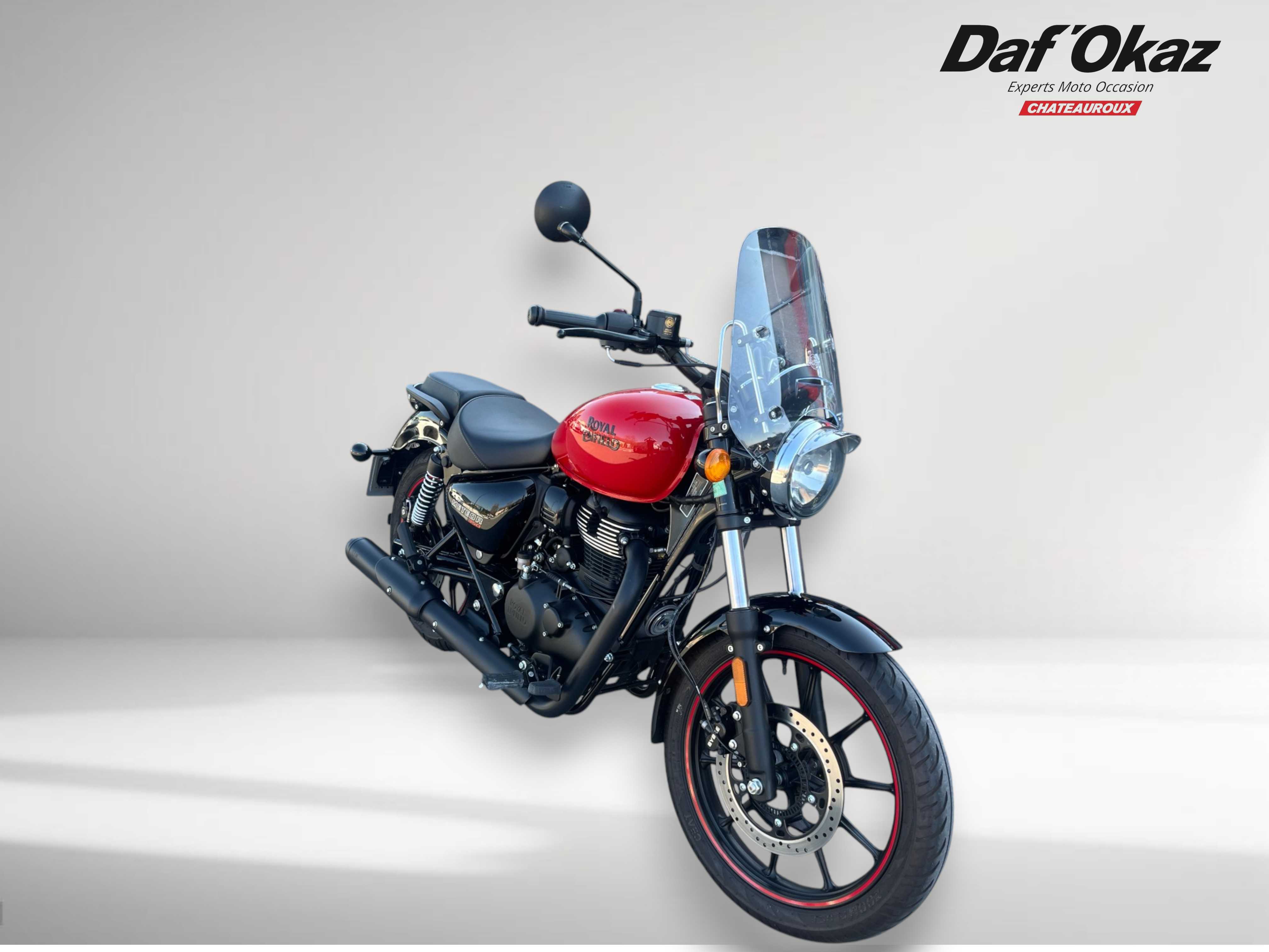 Royal Enfield METEOR 350 ABS METEOR ABS 2022 HD vue 3/4 droite