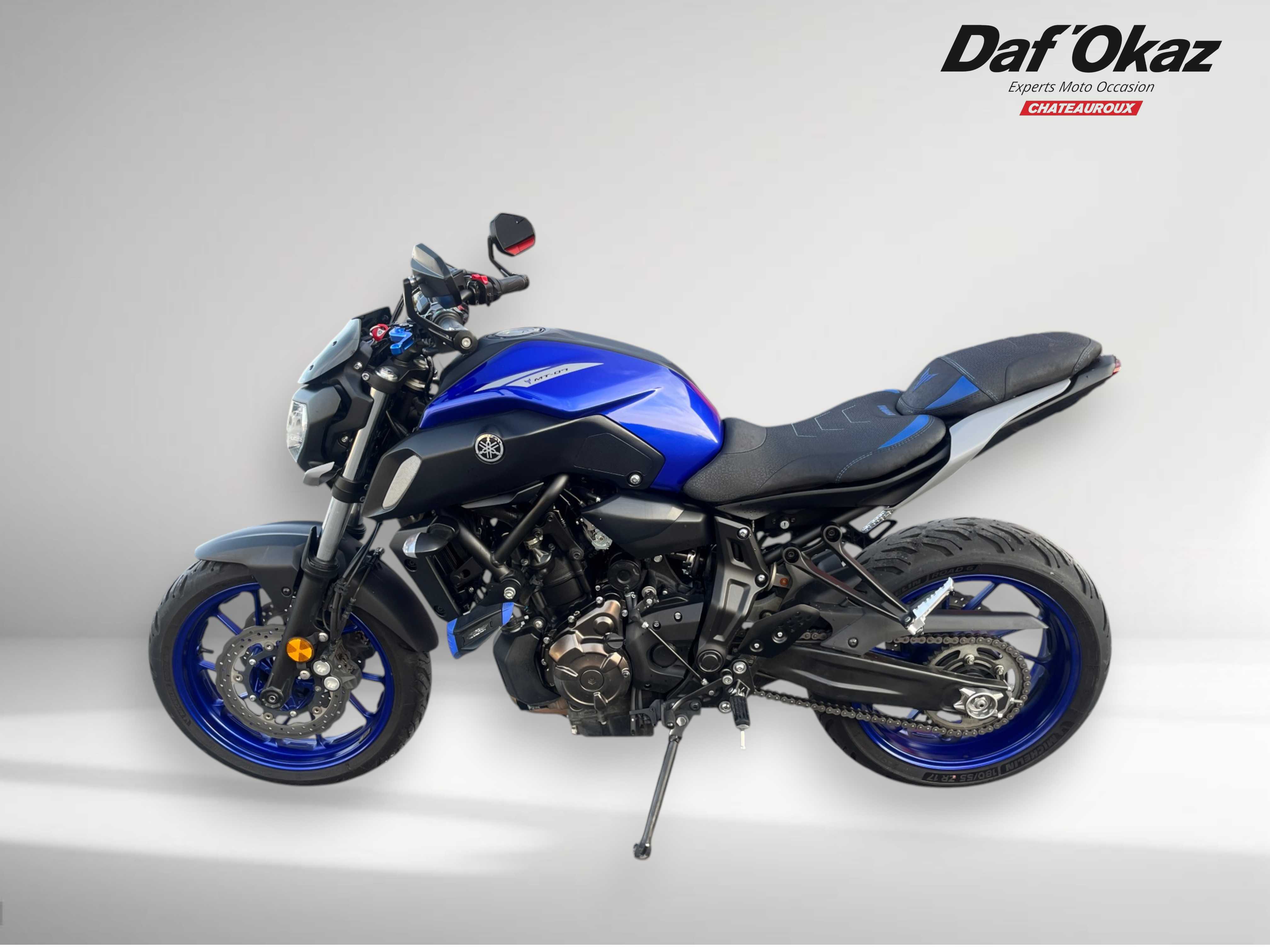 Yamaha MT-07 ABS (35KW) 2020 HD vue arrière