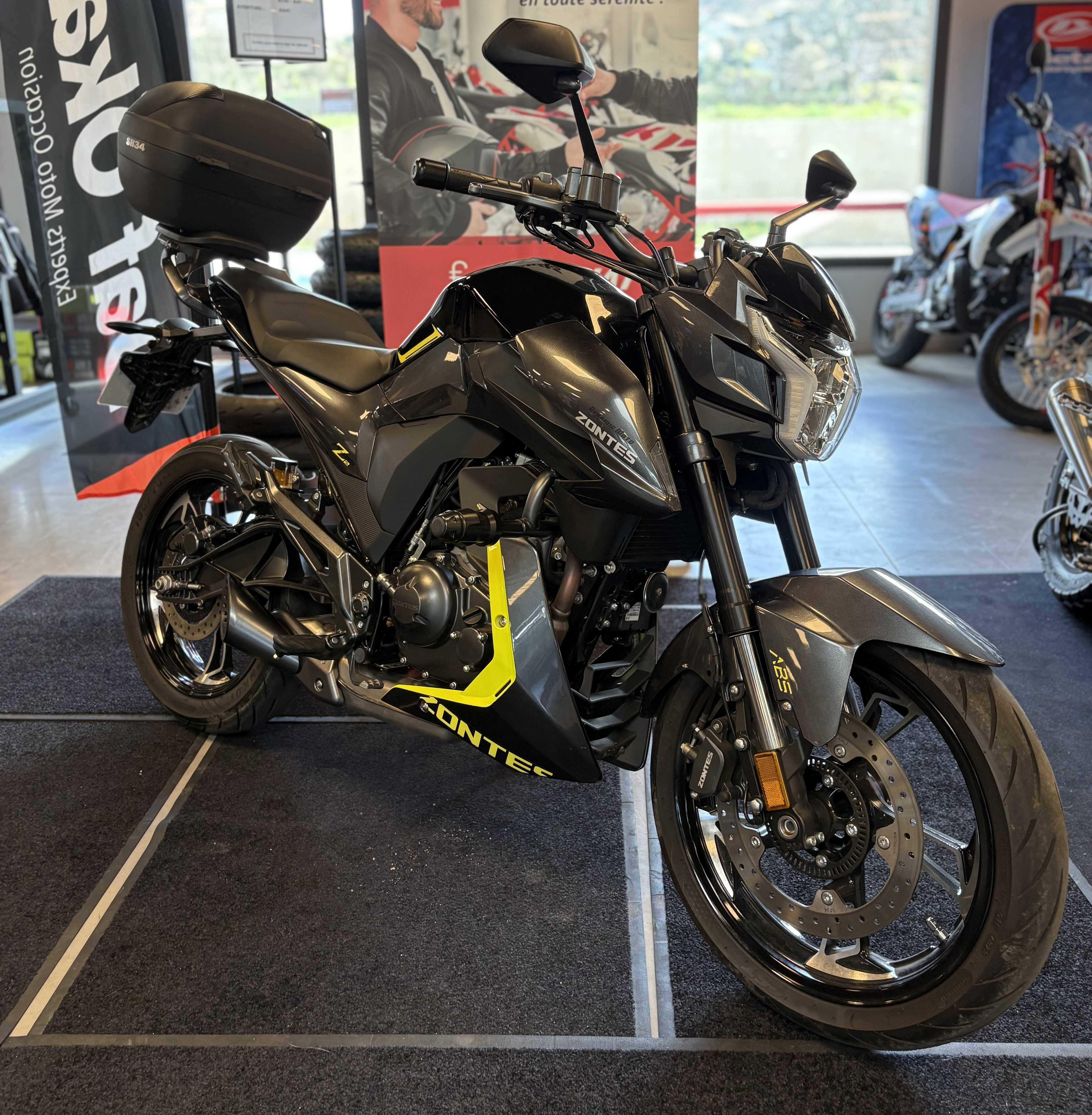 Zontes 125 U ABS U ABS 2024 HD vue 3/4 droite