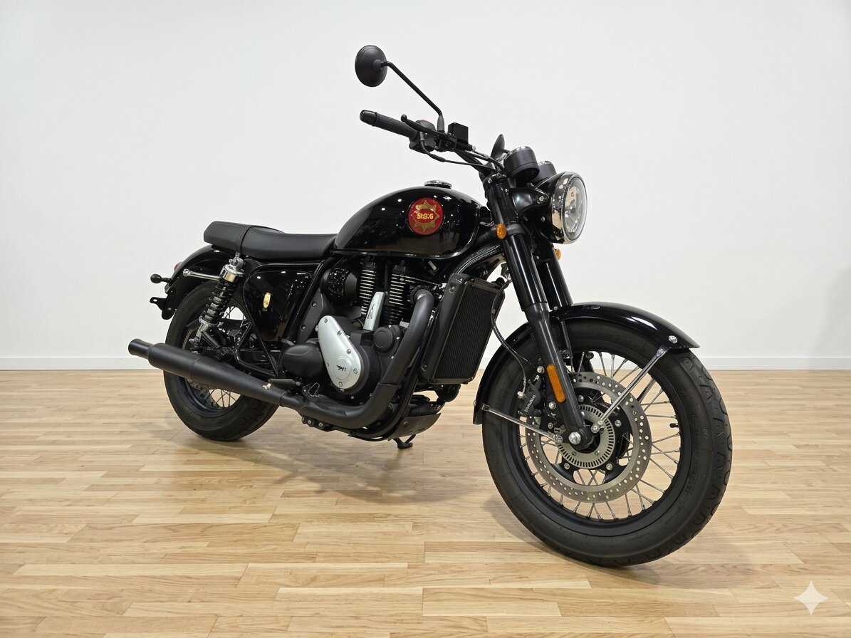 BSA goldstar 2024 HD vue 3/4 droite