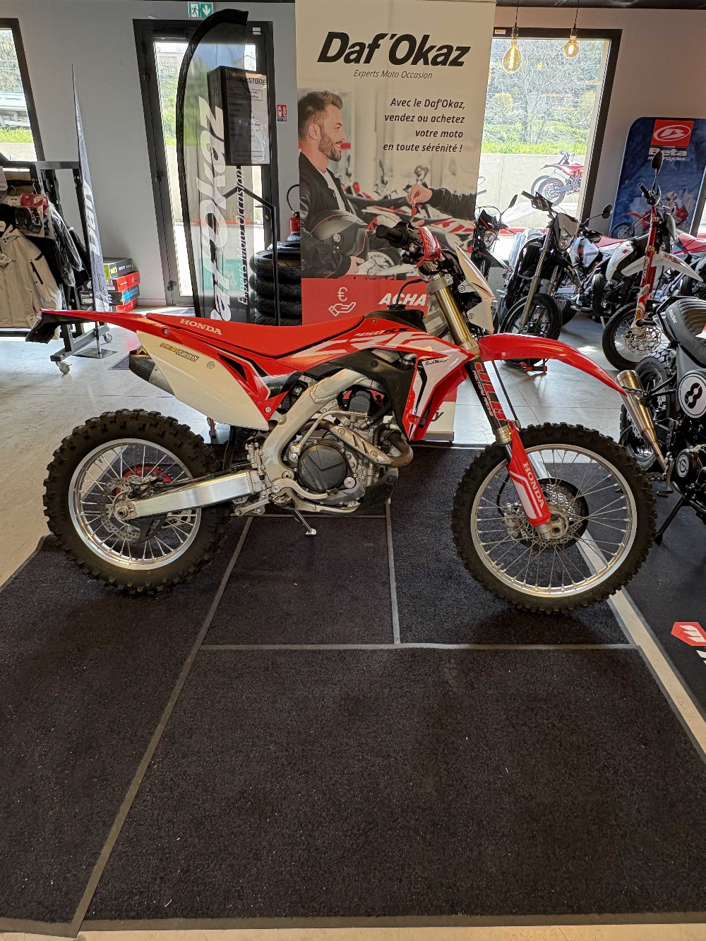 Honda CRF 450 RX CRF RX 2018 vue gauche