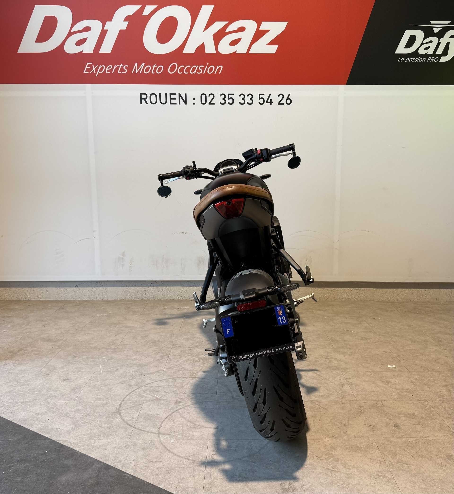 Triumph 660 Trident 2021 HD vue arrière