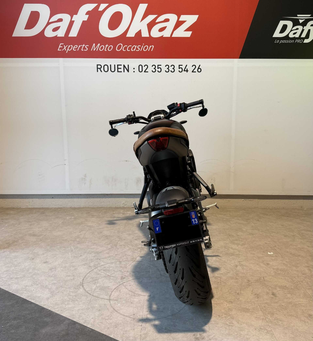 Triumph 660 Trident 2021 vue arrière