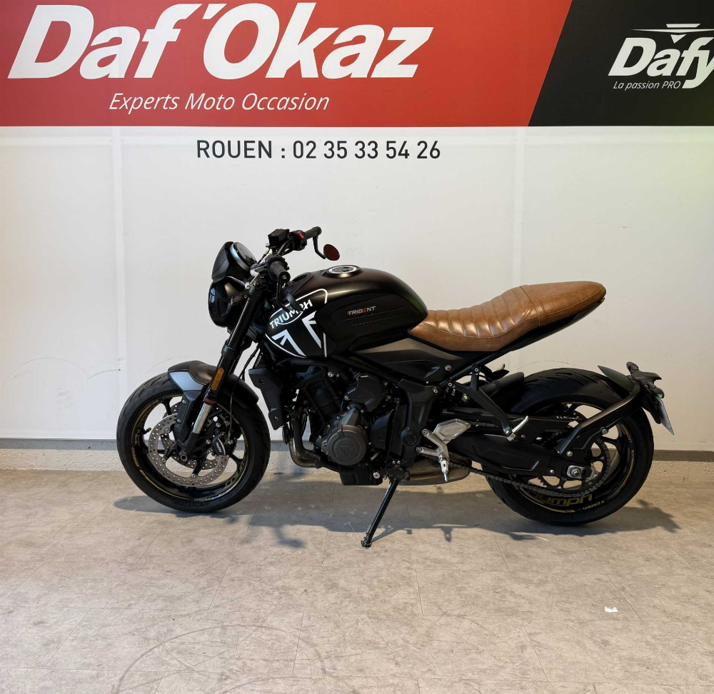 Triumph 660 Trident 2021 vue gauche