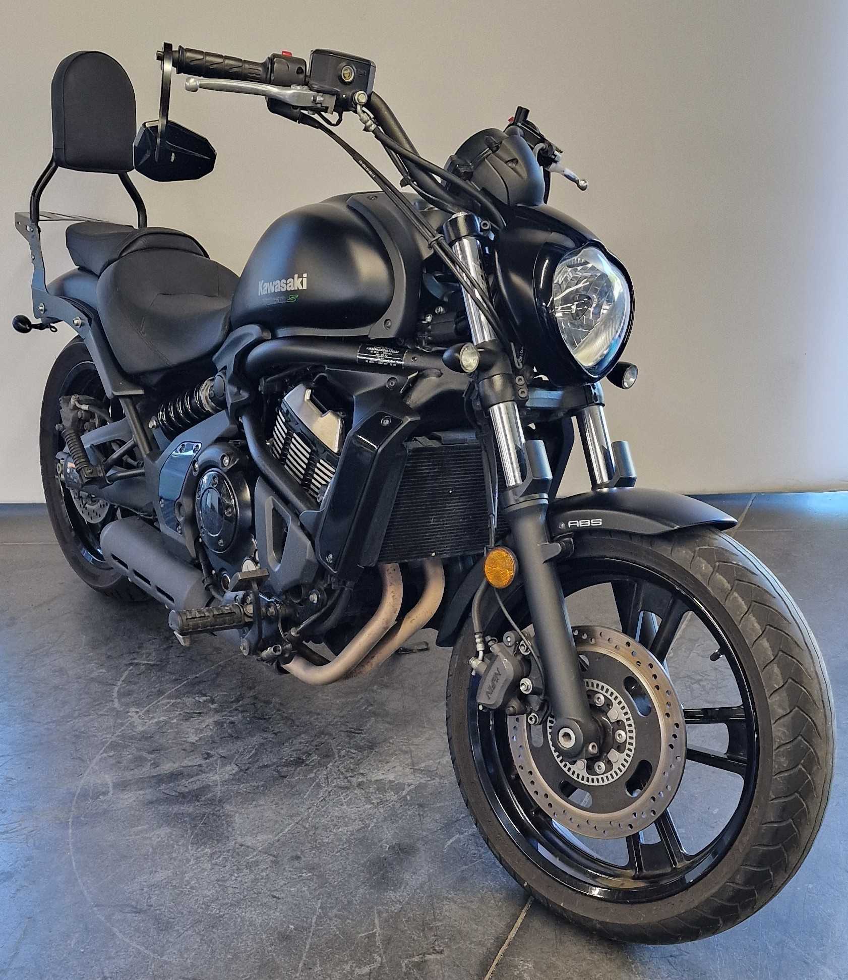 Kawasaki EN 650 Vulcan S ABS 2019 HD vue 3/4 droite
