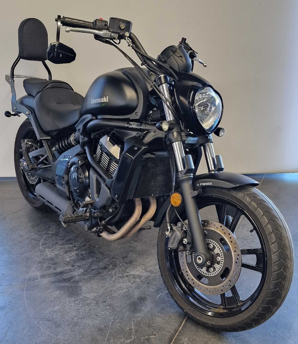 Kawasaki EN 650 Vulcan S ABS 2019 vue 3/4 droite