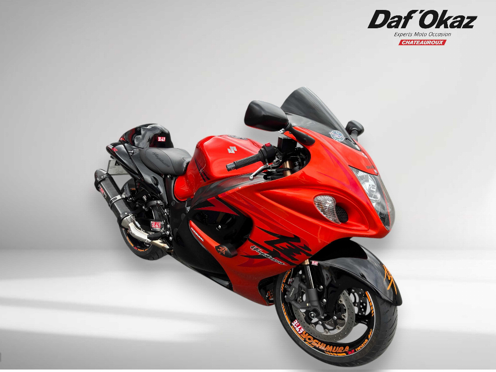 Suzuki GSX-R 1300 Hayabusa 2008 vue 3/4 droite