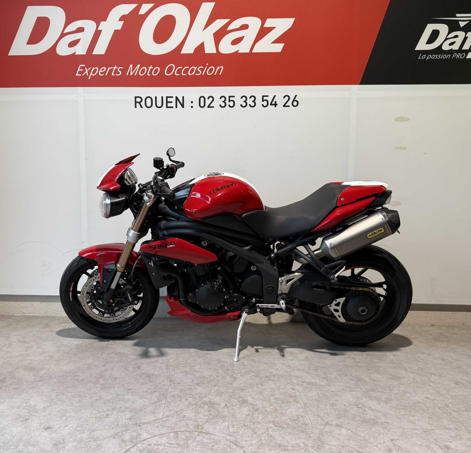 Triumph 1050 Speed Triple ABS 2011 HD vue gauche