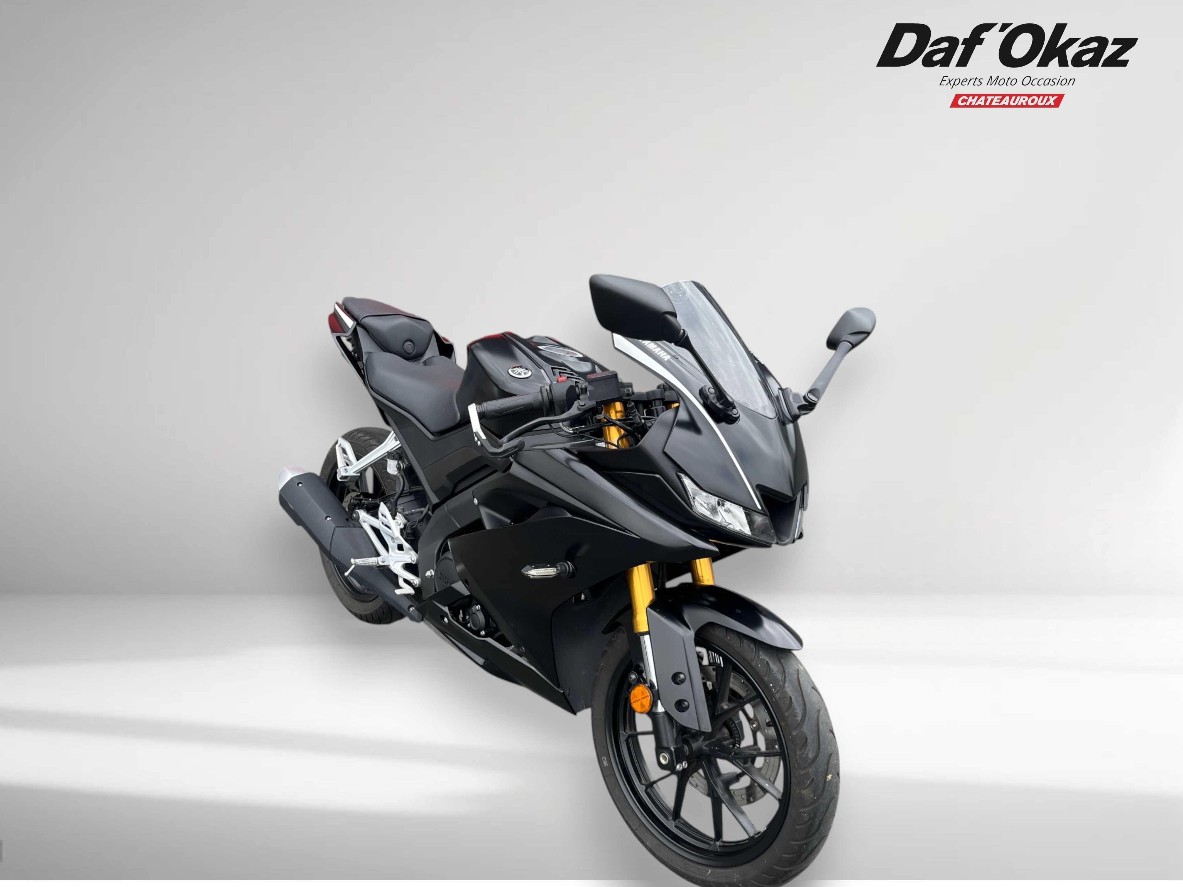 Yamaha YZF-R 125 ABS 2019 HD vue 3/4 droite