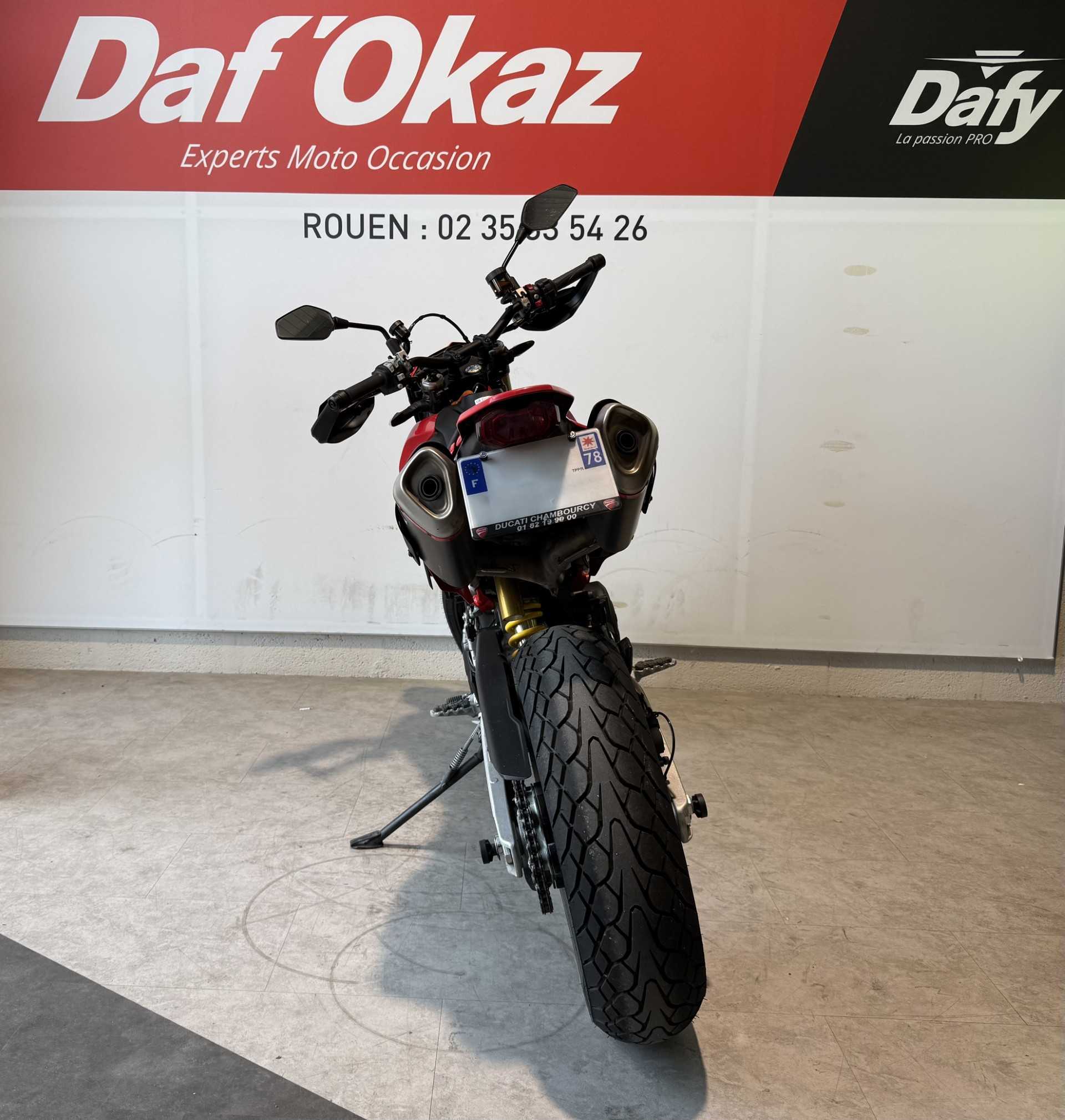 Ducati 698 HYPERMOTARD 2024 HD vue arrière