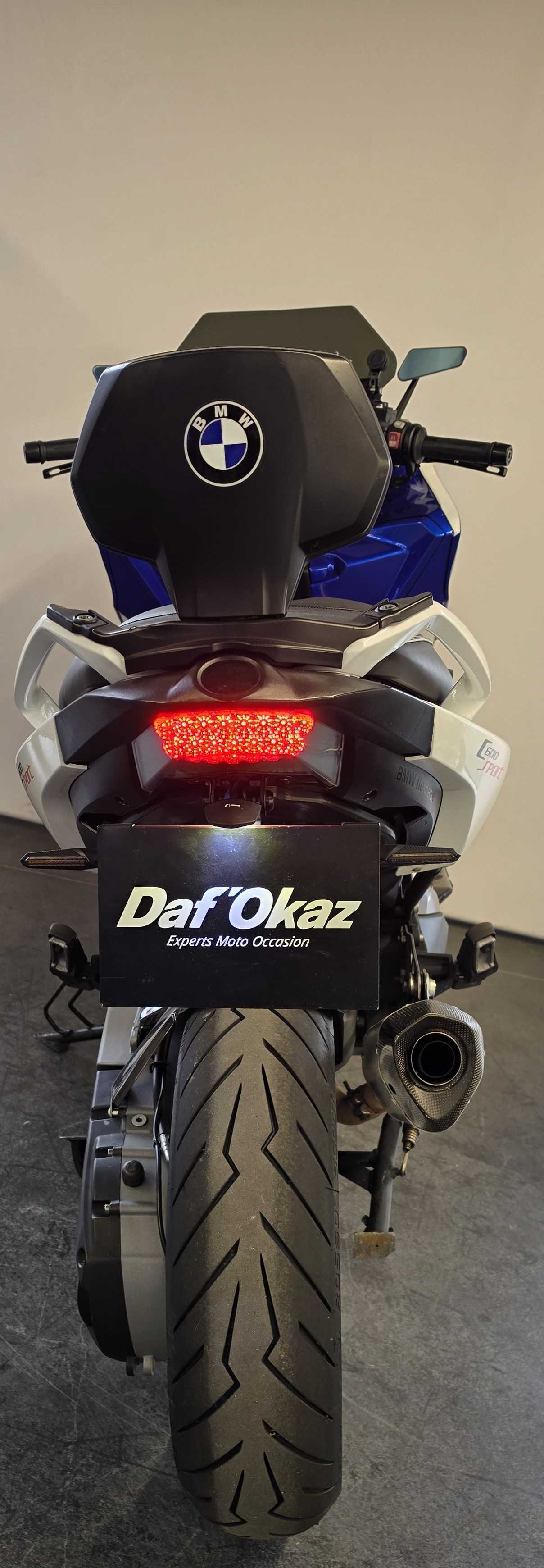 BMW C 600 Sport 2015 HD vue arrière