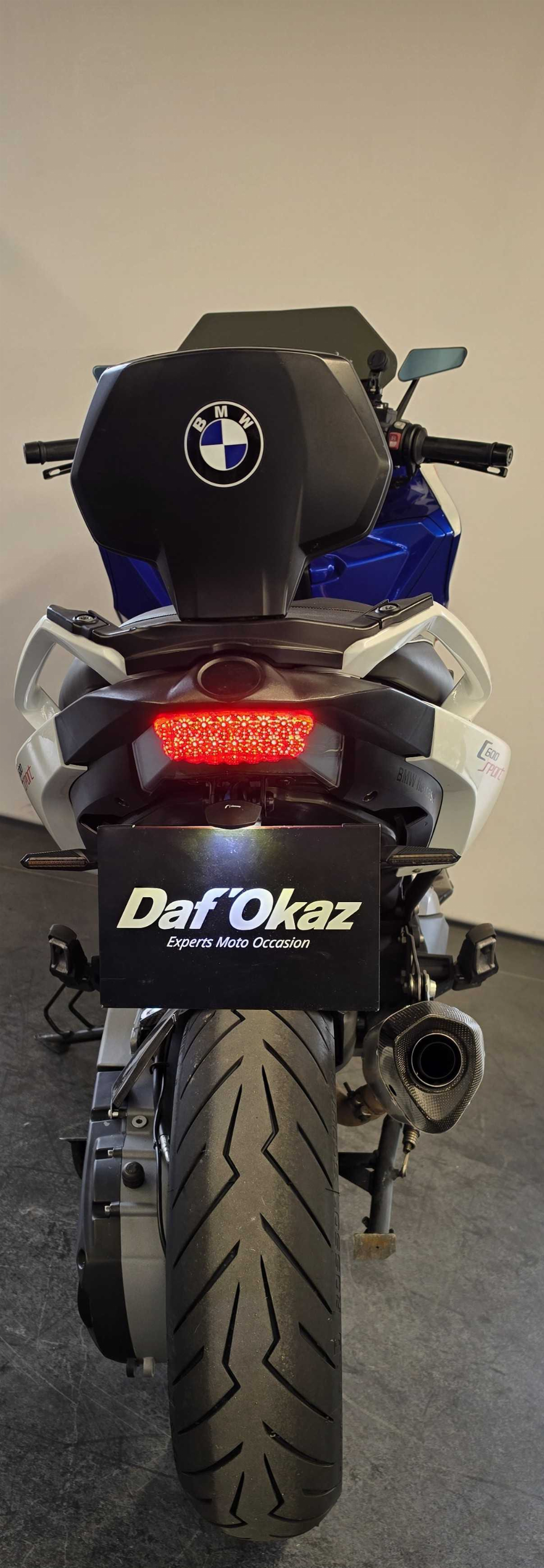 BMW C 600 Sport 2015 vue arrière