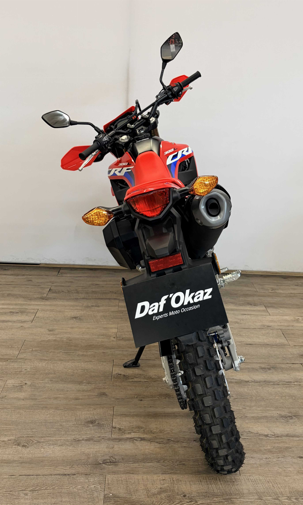 Honda CRF 300 L 2023 vue arrière
