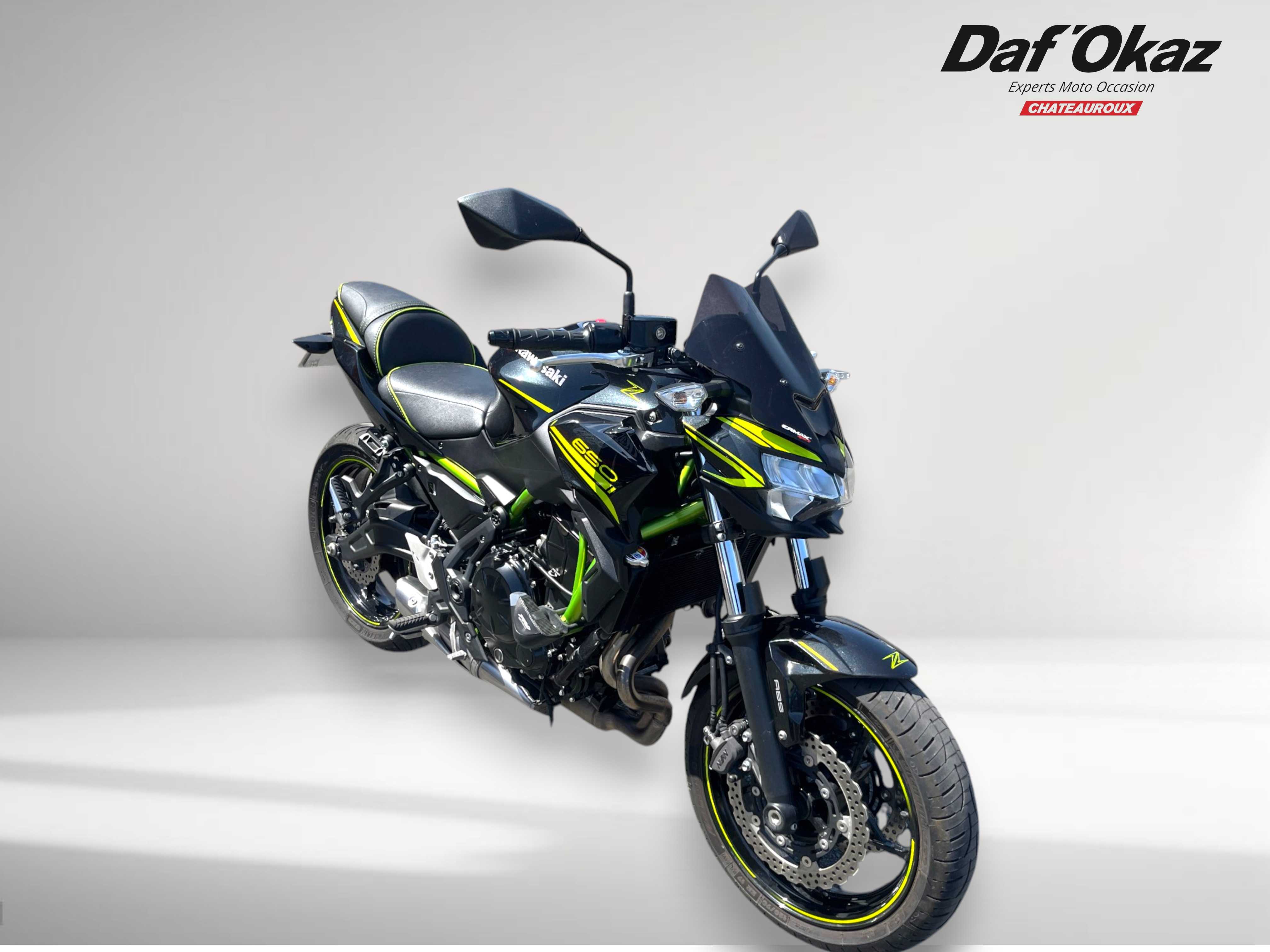 Kawasaki Z 650 2020 HD vue 3/4 droite