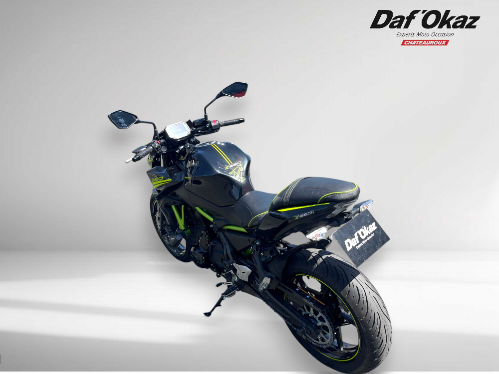 Kawasaki Z 650 2020 vue gauche