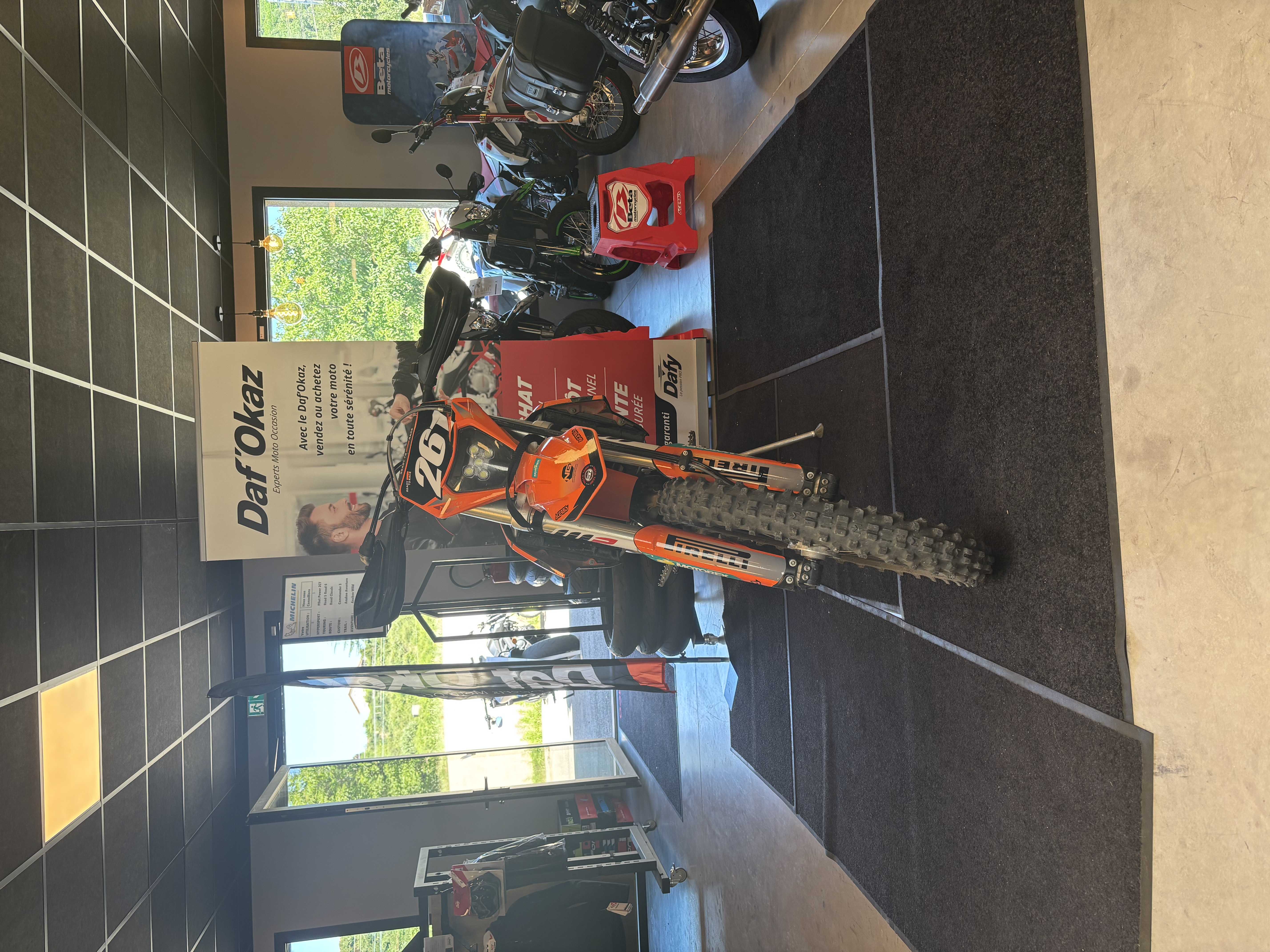 KTM 350 EXC-F 2021 HD vue avant