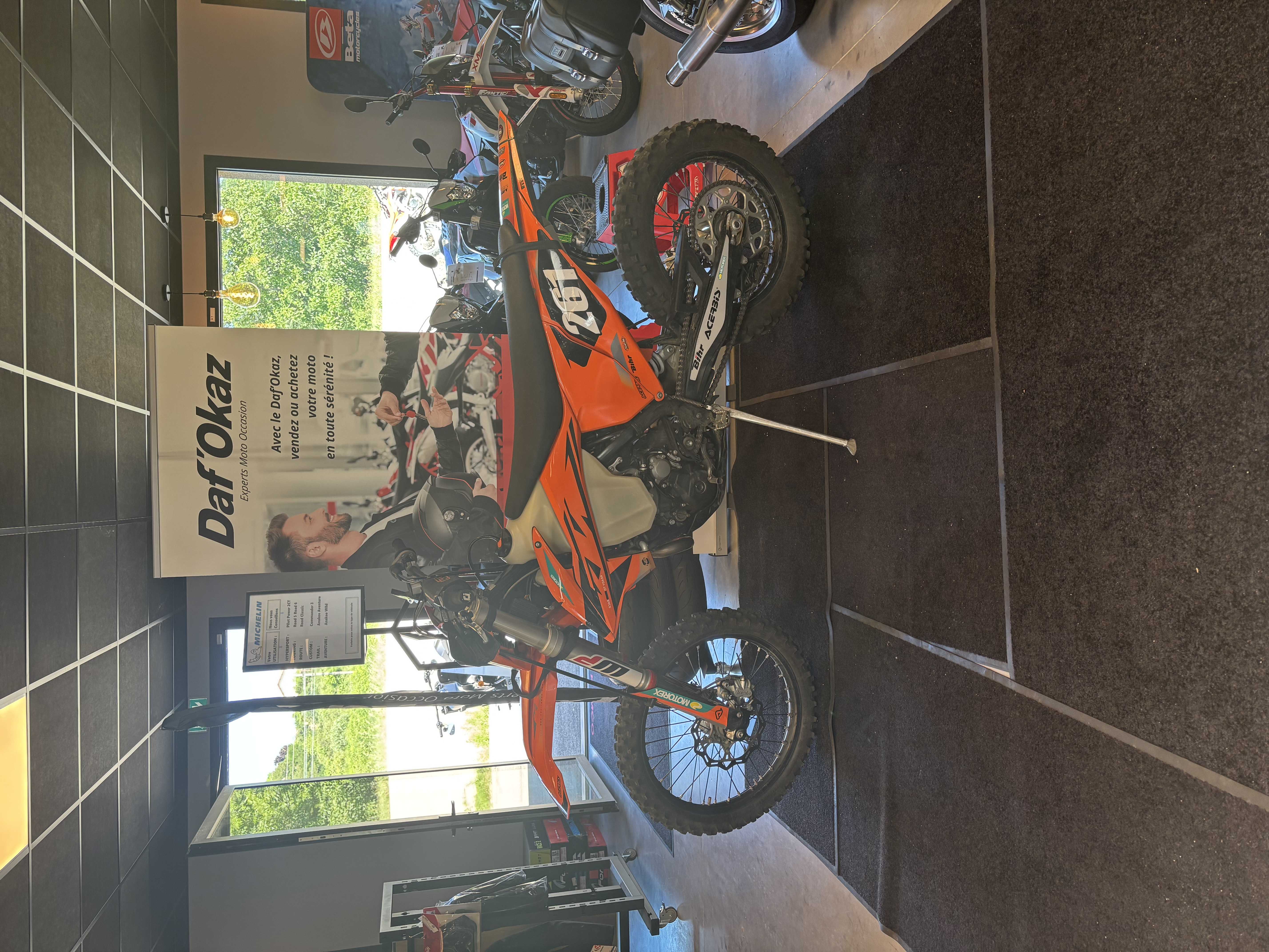 KTM 350 EXC-F 2021 HD vue gauche