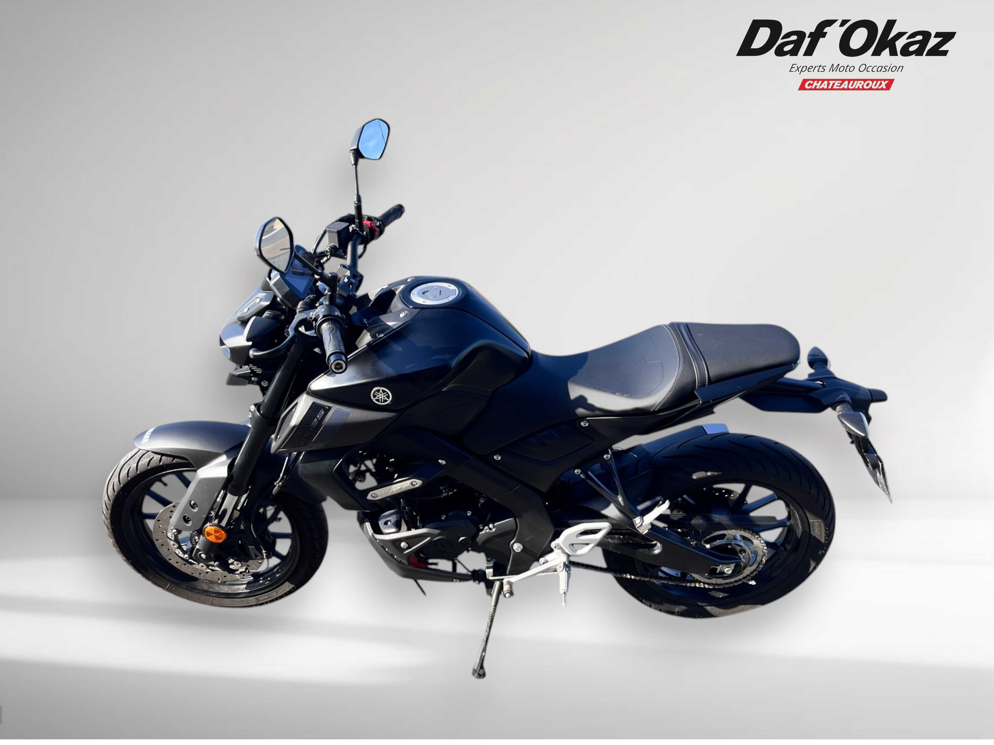 Yamaha MT 125 2023 HD vue arrière