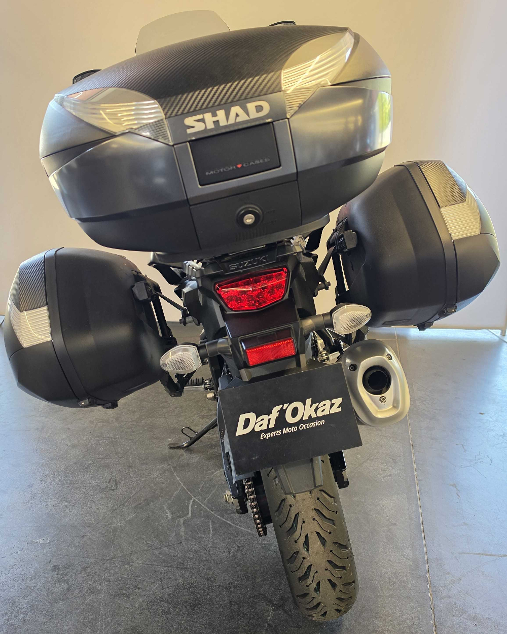 Suzuki DL 1000 V-Strom 2020 vue arrière