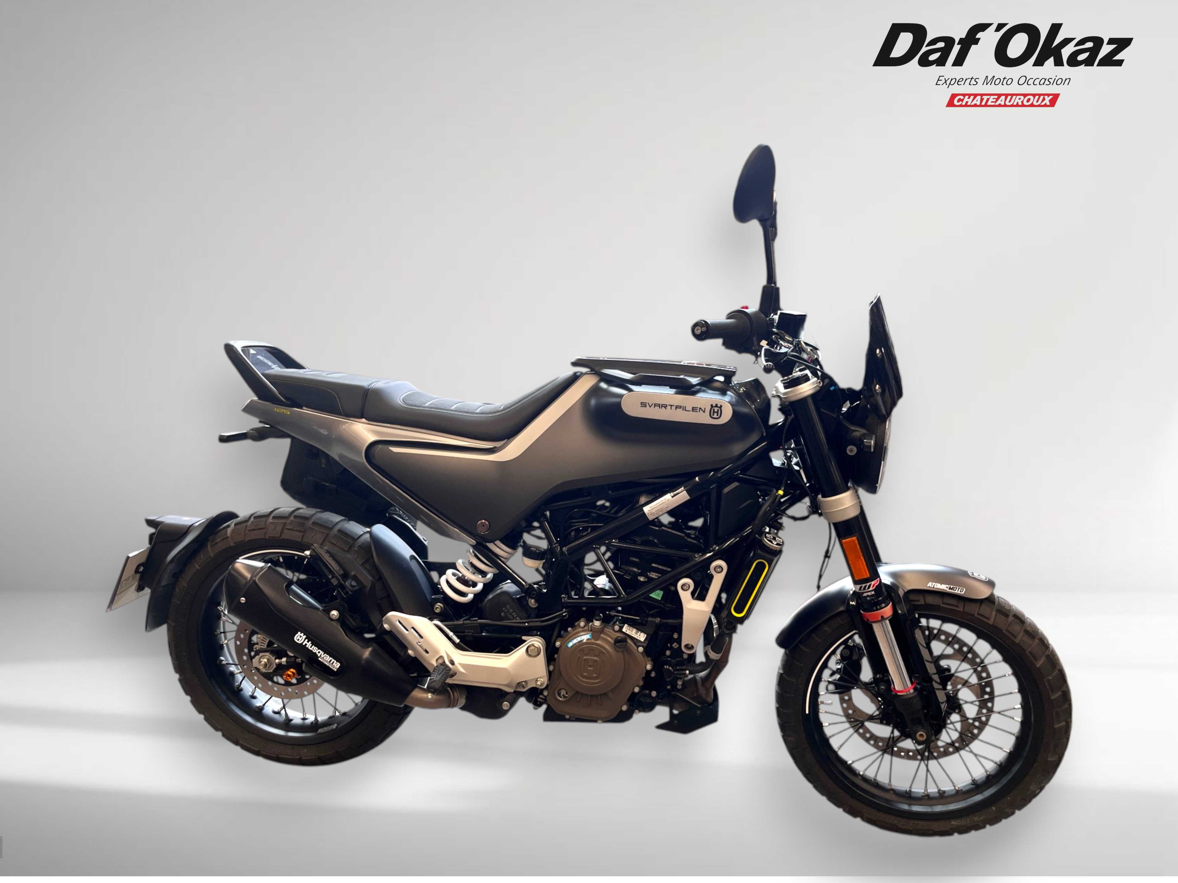 Husqvarna Svartpilen 125 2021 HD vue avant