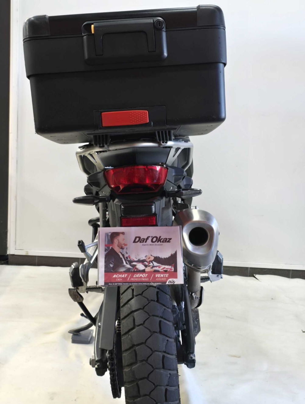 BMW F 850 GS 2022 vue arrière