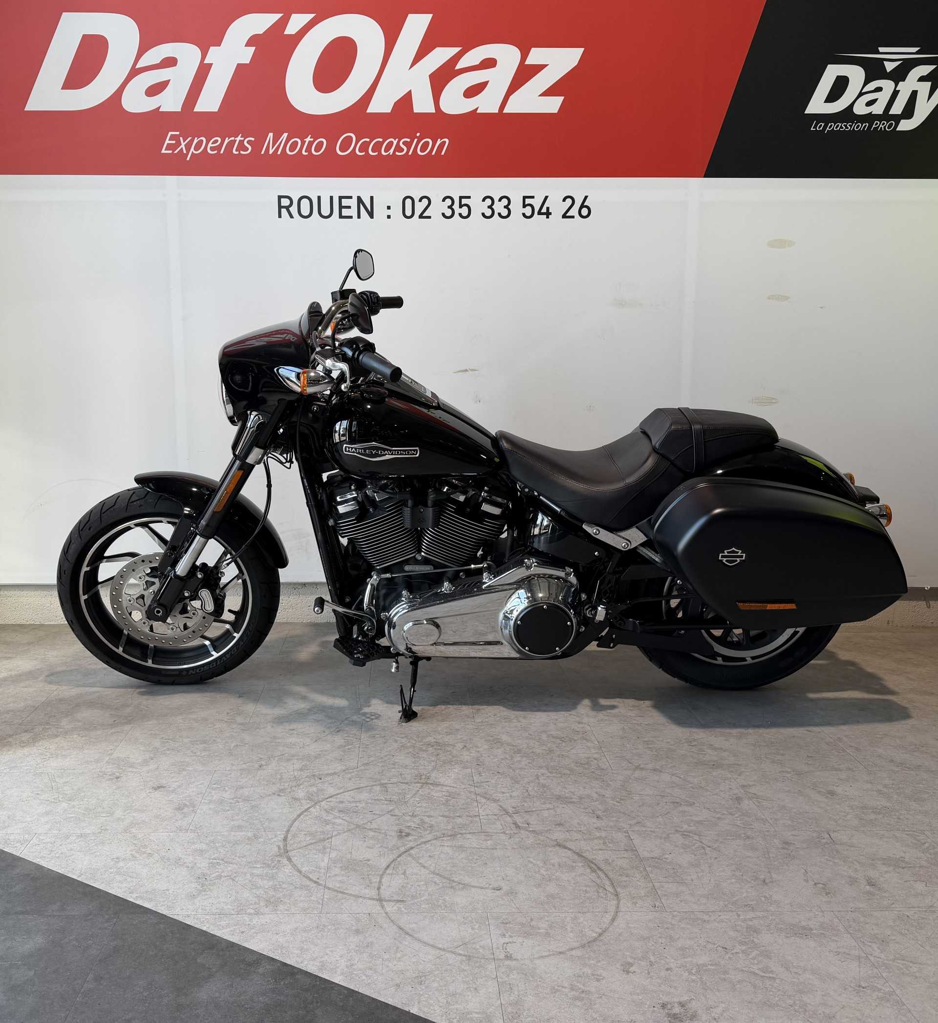 Harley-Davidson FLSB 1750 ABS FLSB Softail Sport Glide 107 A 2019 HD vue gauche