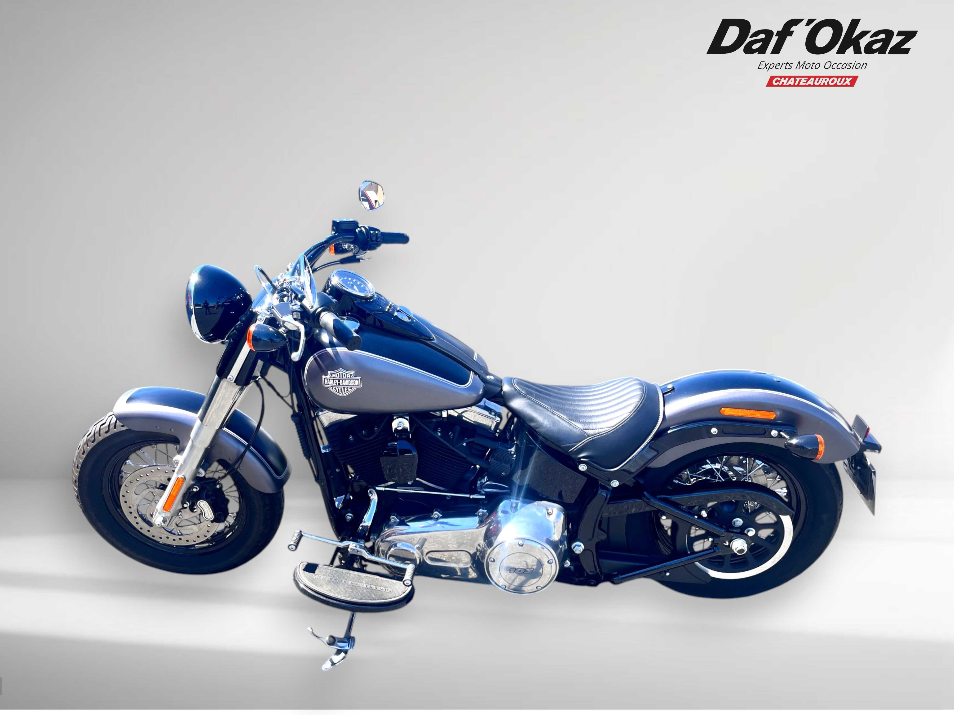 Harley-Davidson FLS 1690 FLS Softail Slim - 2015 HD vue arrière