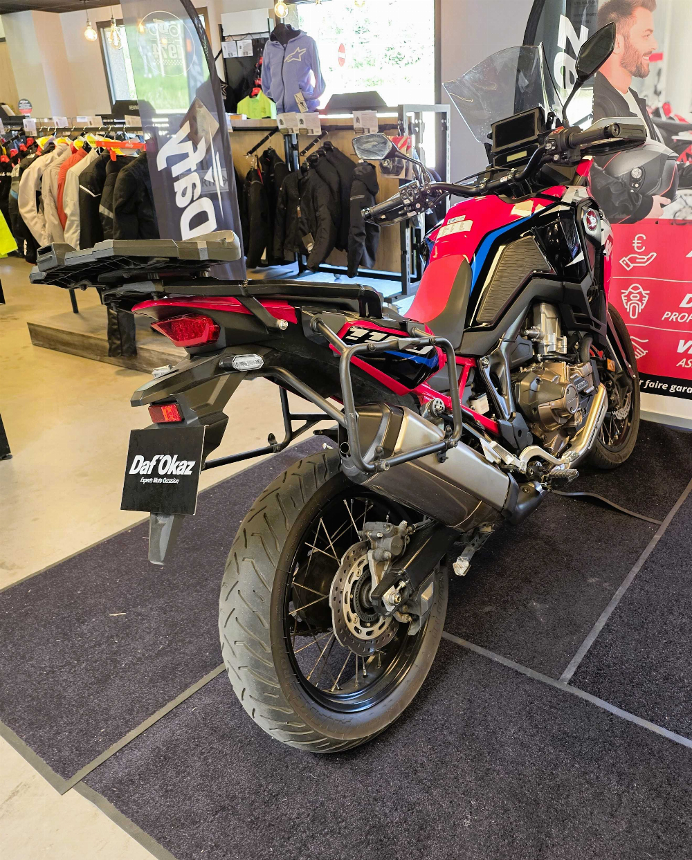 Honda CRF 1100 L ABS CRF Africa Twin Adventure Sports DCT LA 2024 vue arrière