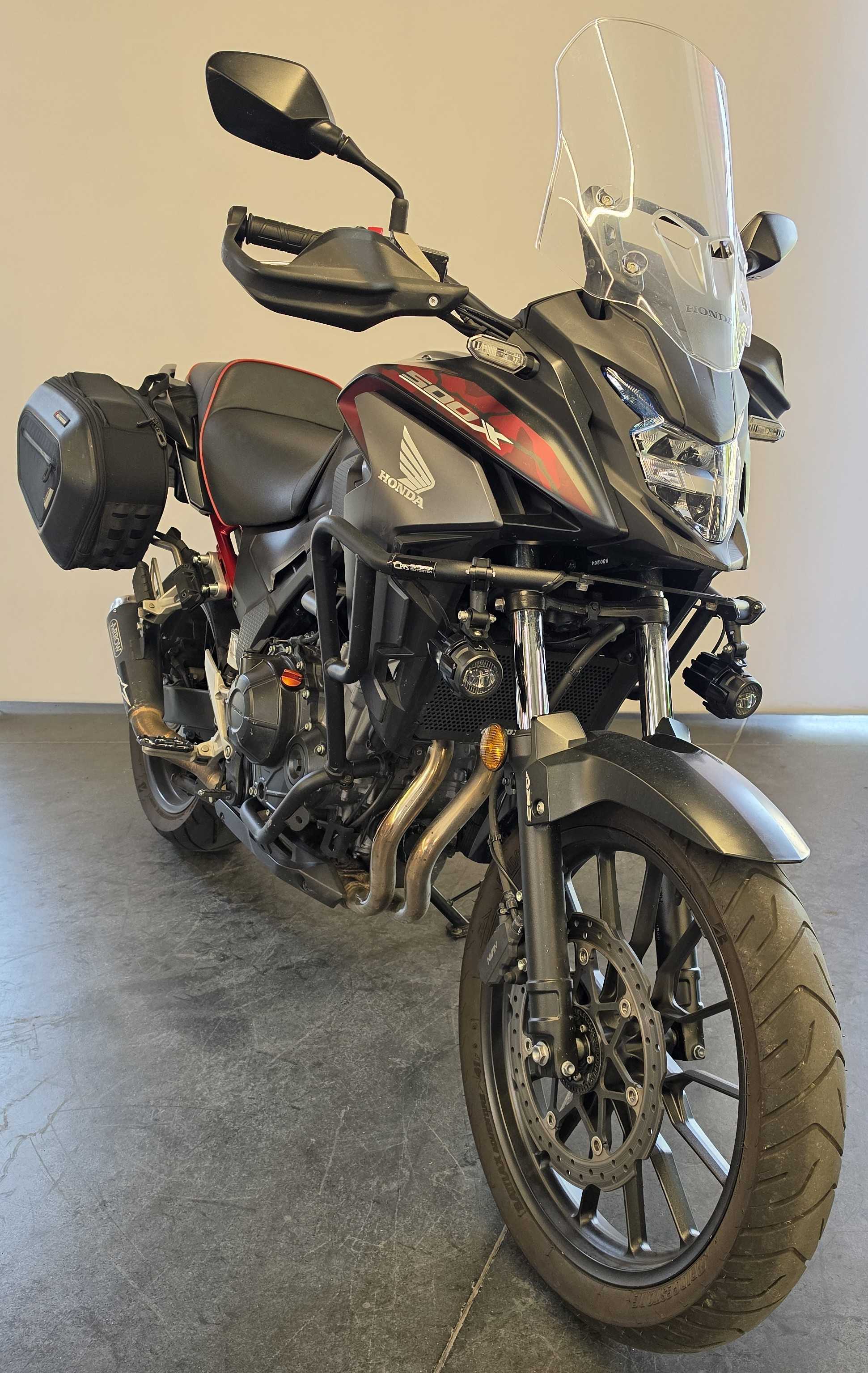 Honda CB 500 X ABS 2021 HD vue 3/4 droite