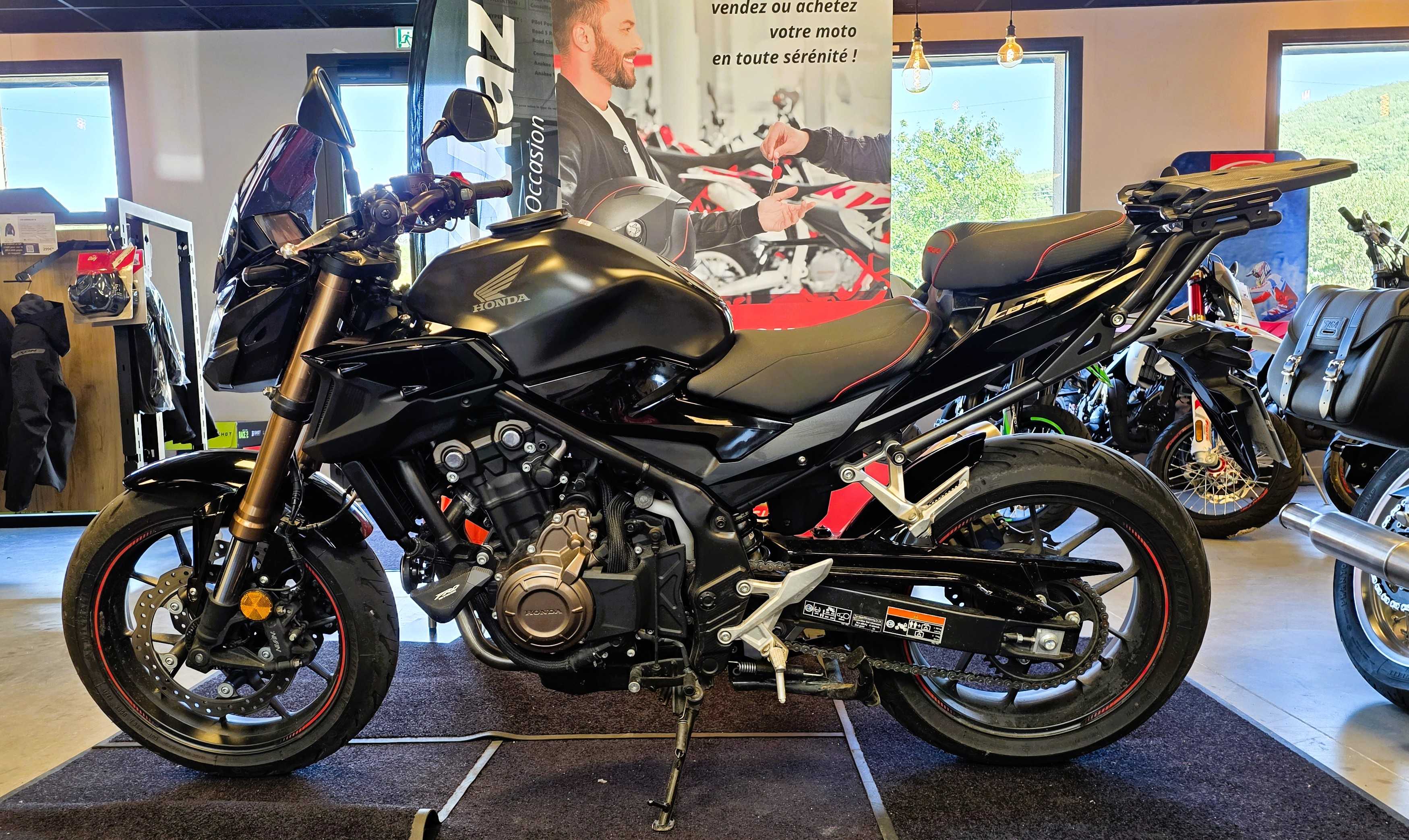 Honda CB 500 F ABS 2022 HD vue gauche