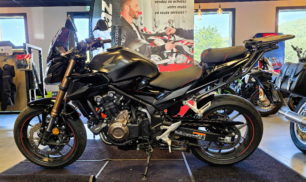 Honda CB 500 F ABS 2022 vue gauche
