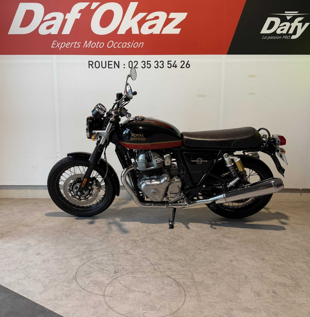 Royal Enfield INTERCEPTOR 650 ABS INTERCEPTOR ABS 2022 vue gauche