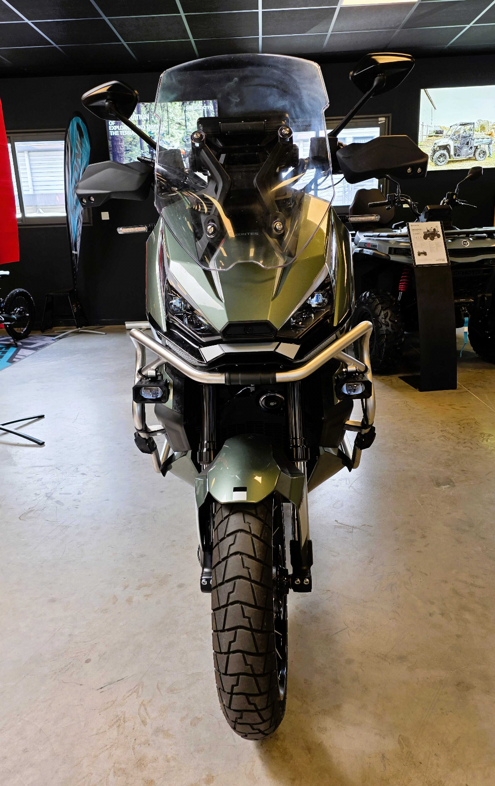 Zontes 368 G ADV 2025 vue avant