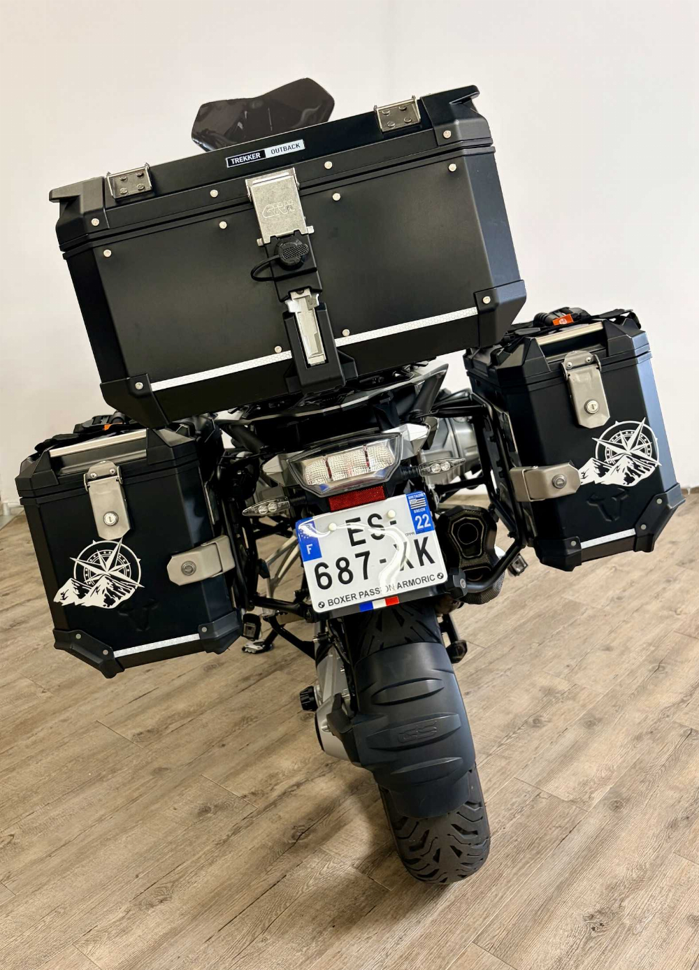 BMW R 1200 GS 2017 vue arrière