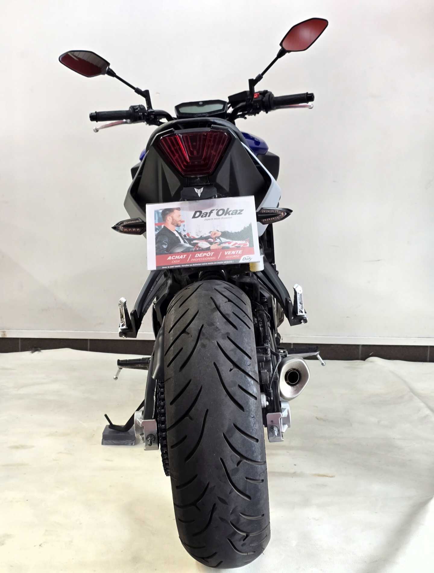 Yamaha MT-07 ABS 2020 HD vue arrière